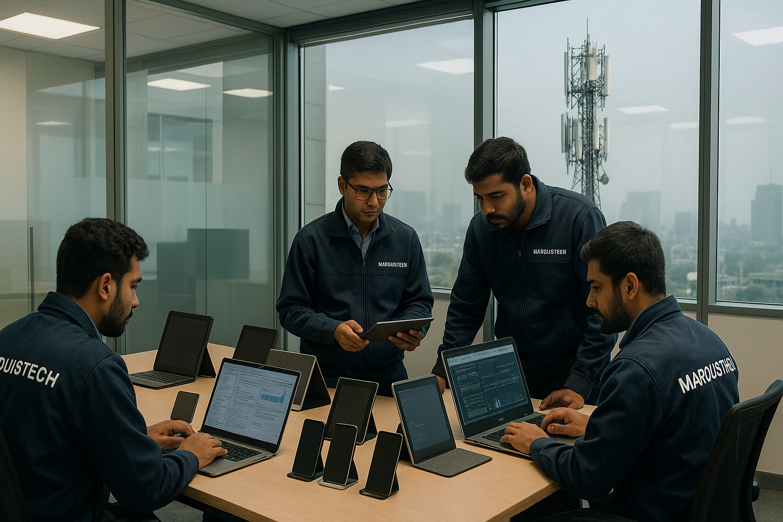 Field Testing Van - Mobile Network Testing