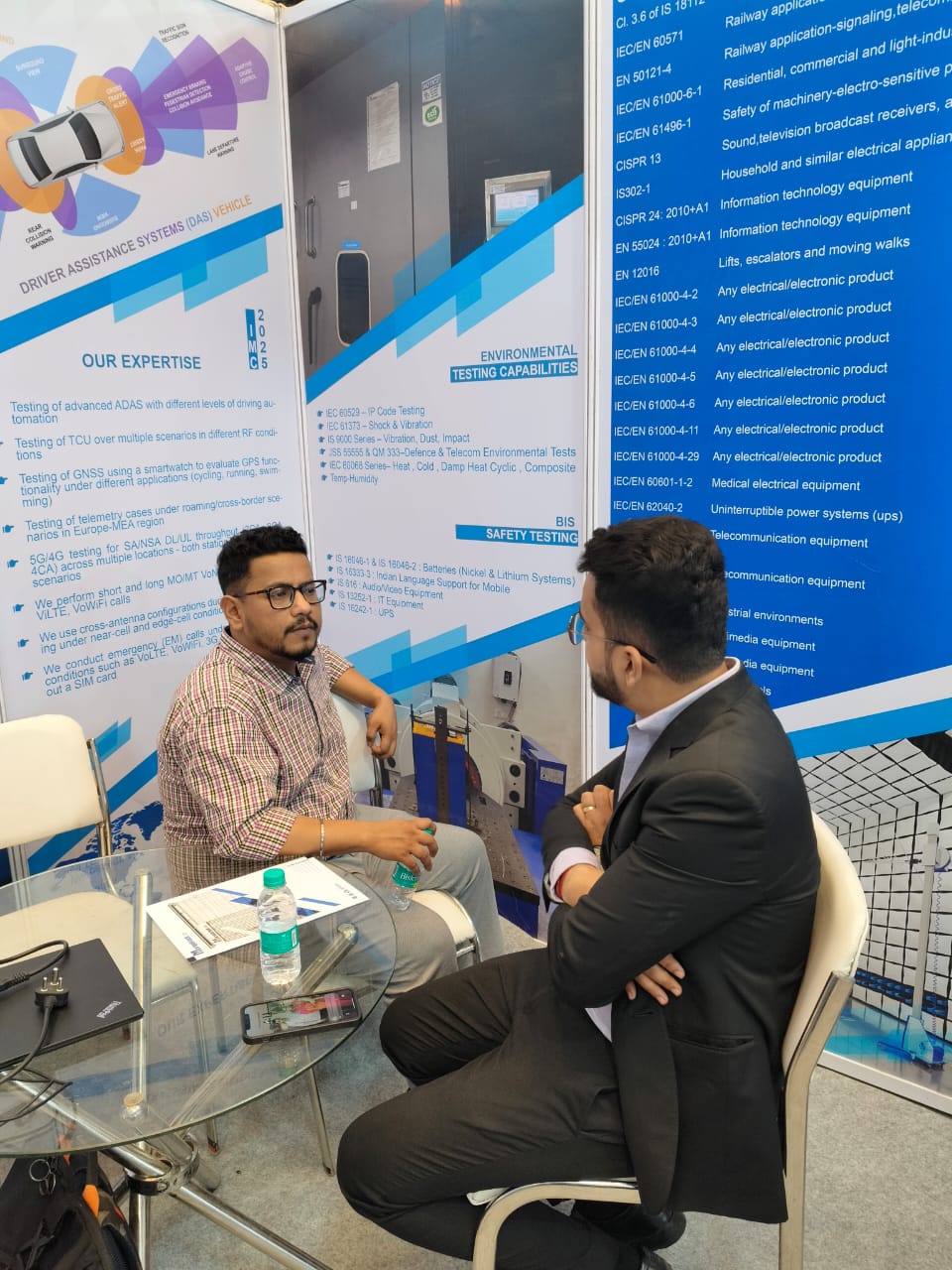 At the Marquistech outlet during IMC 2022