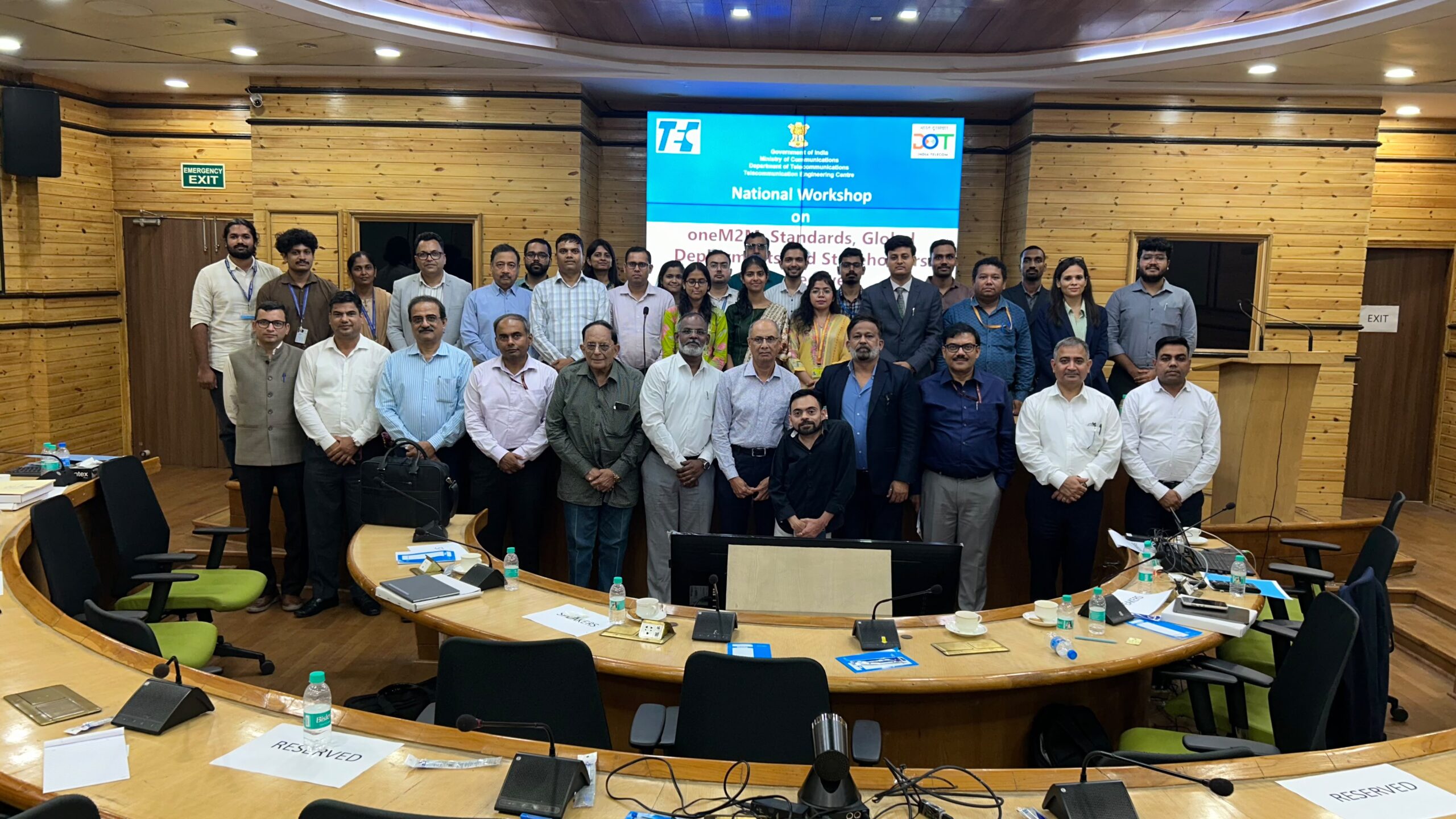 Group photo at the TEC oneM2M workshop